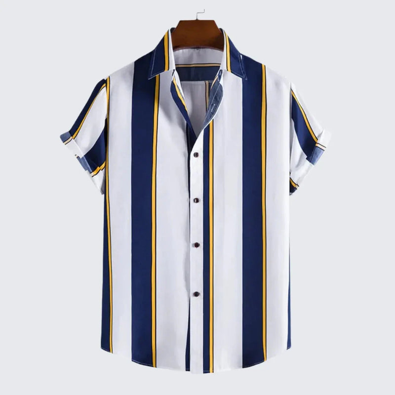 Camisa Masculina Manga Curta Atlas