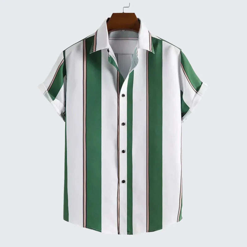 Camisa Masculina Manga Curta Atlas