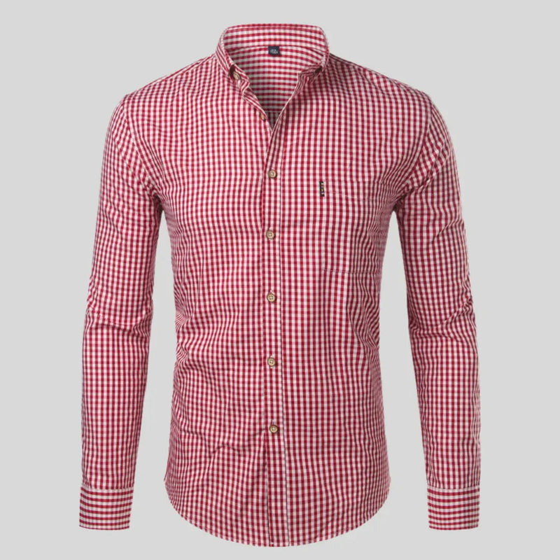 Camisa Masculina Xadrez Casual