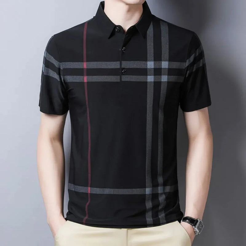 Camisa Polo Masculina Xadrez