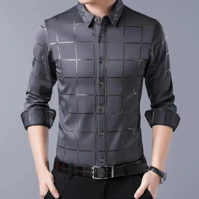 Camisa Social Masculina Square