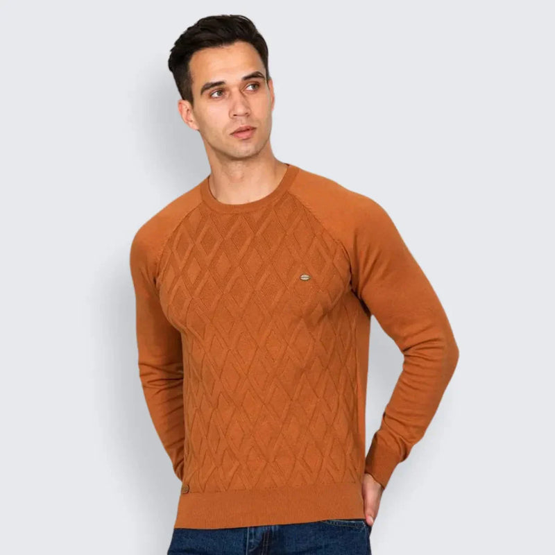 Suéter Masculino Tricô Casual