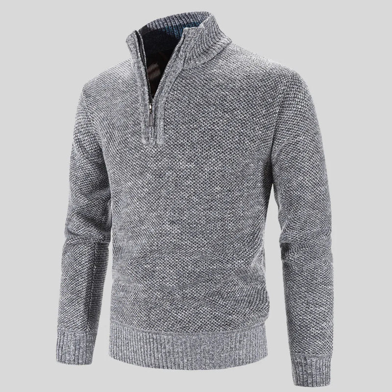 Suéter Masculino Tricot com Zíper